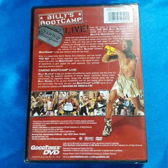 Billy's Bootcamp DVD'S (Billy Blanks) - Picture 10 of 12